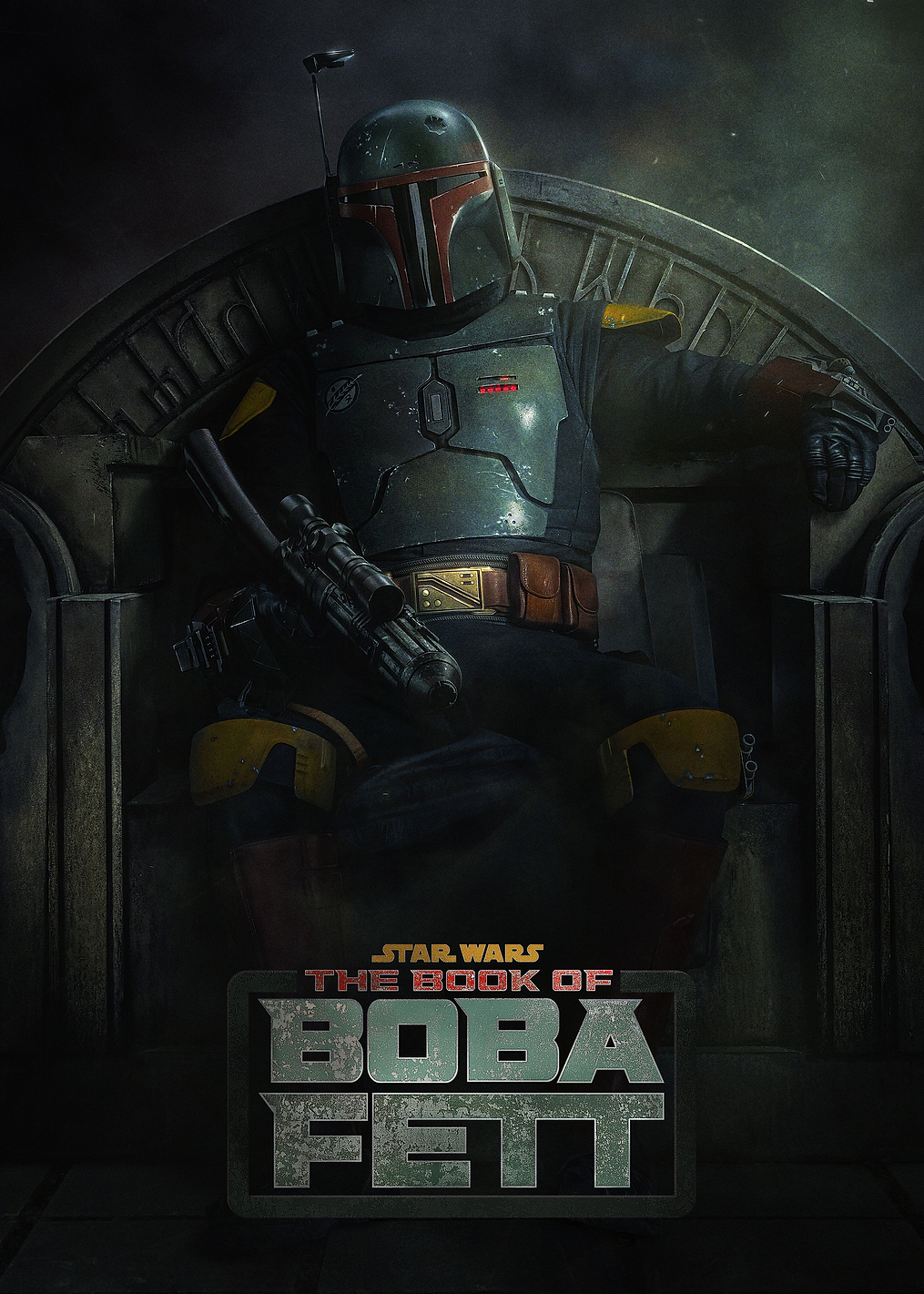 The Book of Boba Fett horizontal with logo: постер из коллекции Star Wars