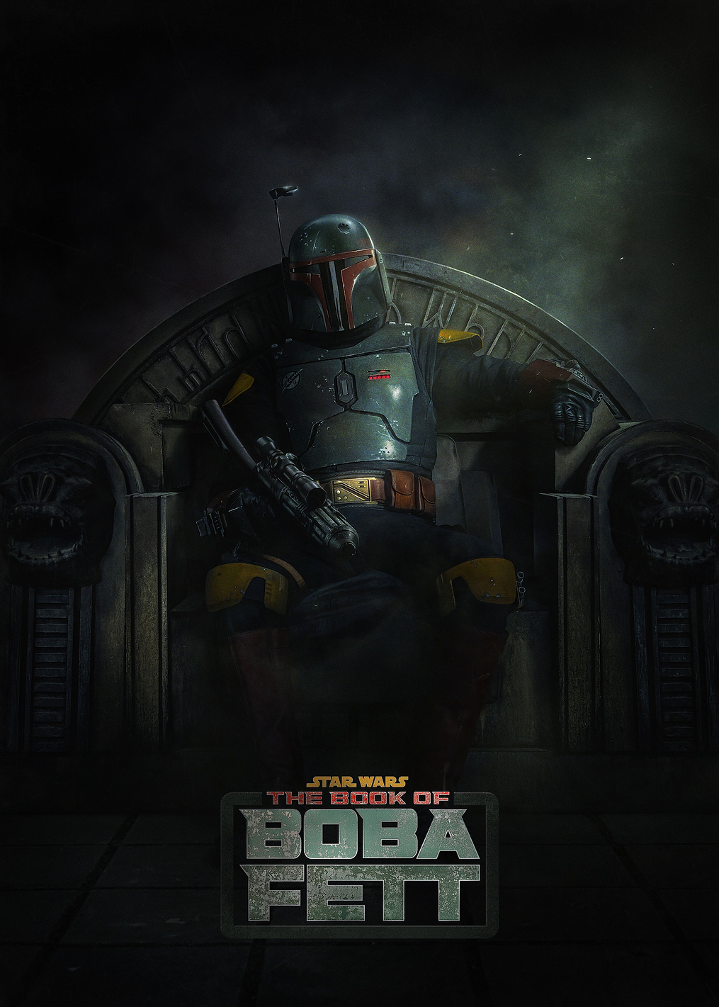 The Book of Boba Fett vertical with logo: постер из коллекции Star Wars