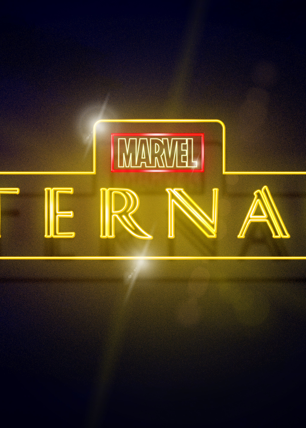 Eternals Neon: постер из коллекции Marvel