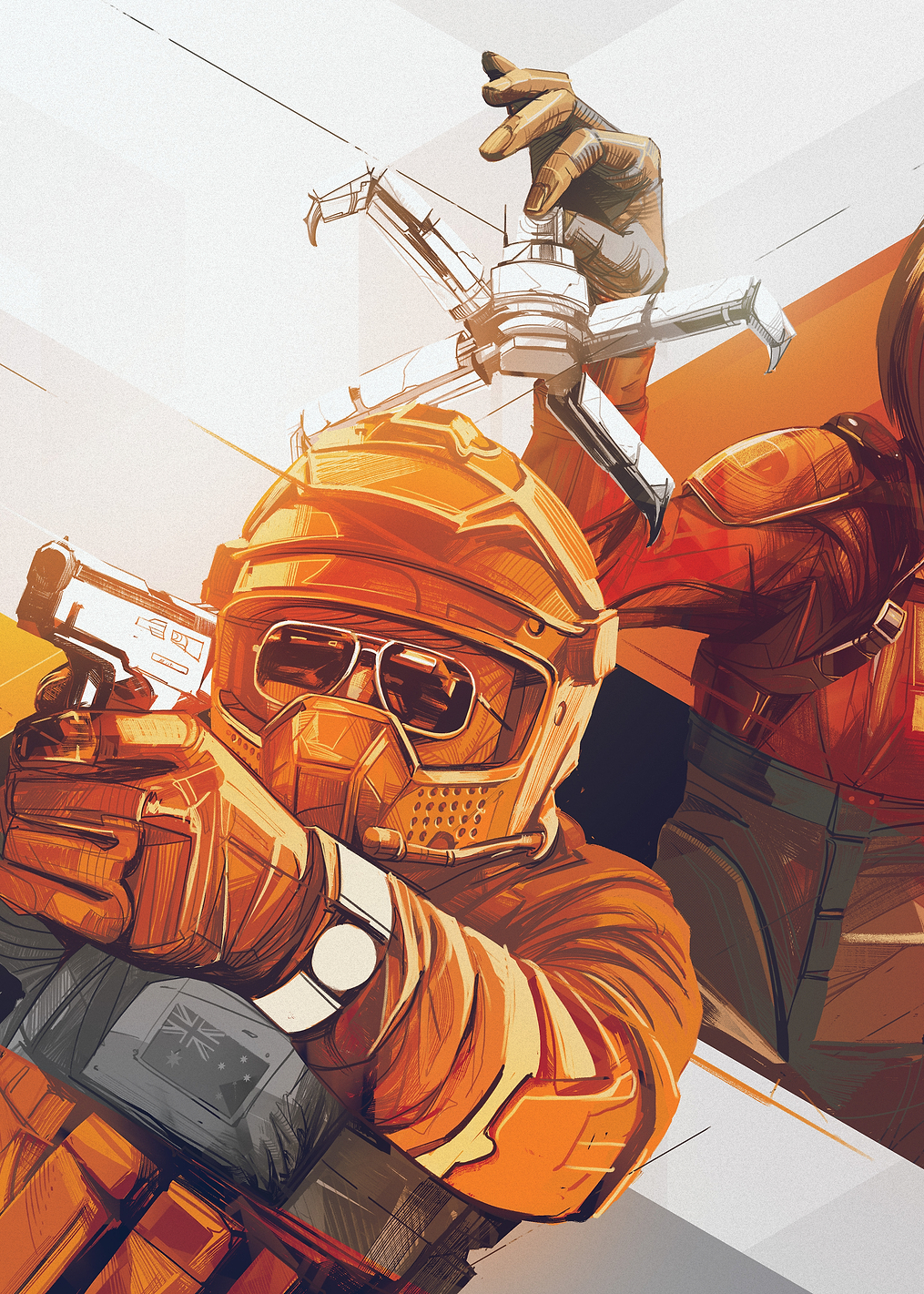Mozzie And Aruni Art: постер из коллекции Six Siege