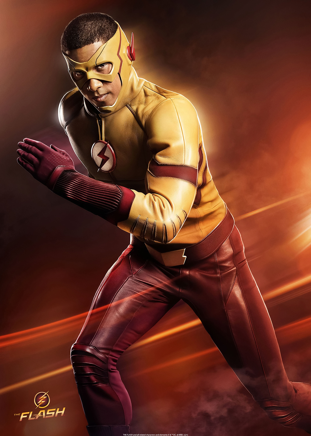Kid Flash Running: постер из коллекции DC Comics