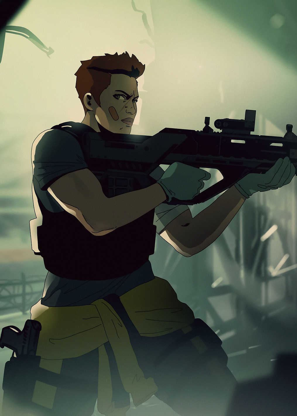 In Action Gun: постер из коллекции Six Siege