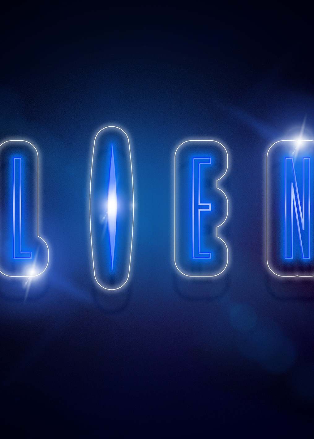 Aliens Neon: постер из коллекции Alien