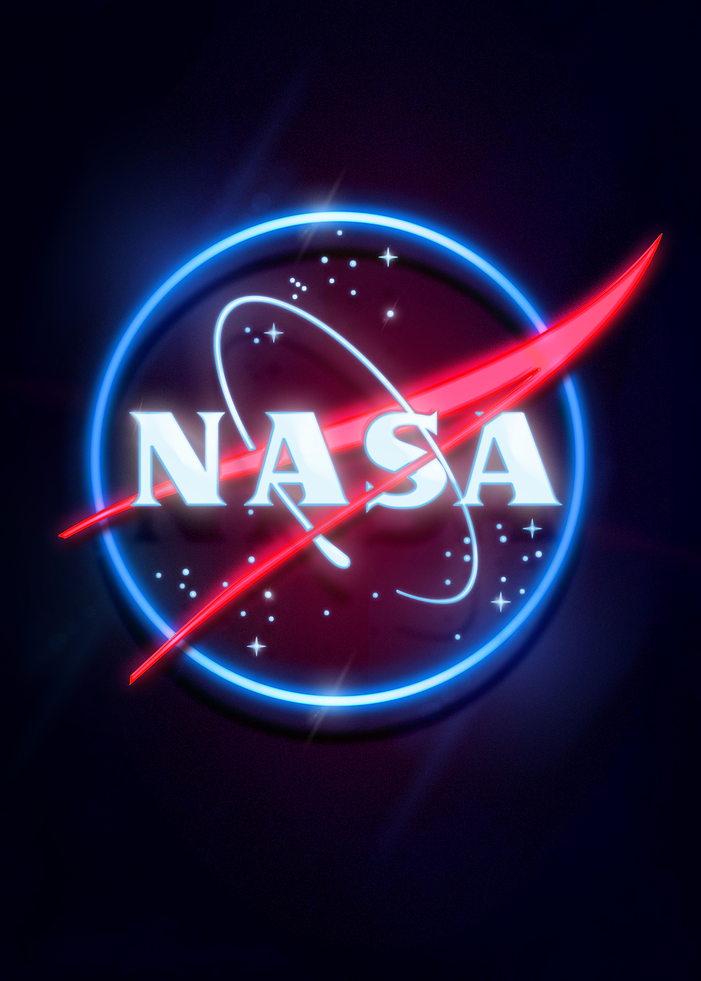 NASA Neon: постер из коллекции Inspired by NASA