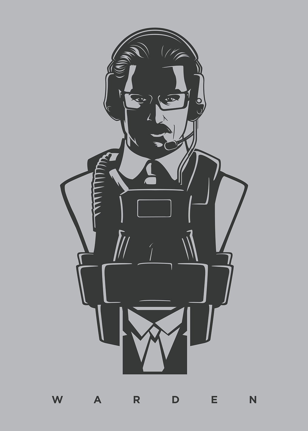 Warden: постер из коллекции Six Siege