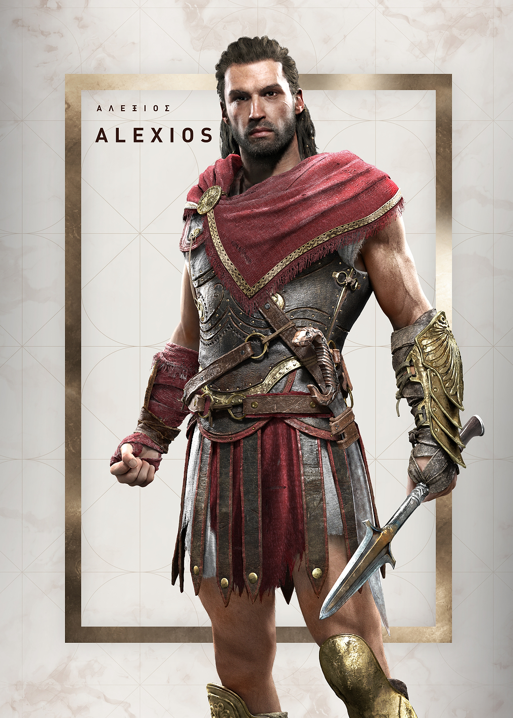 Aleksios Warrior: постер из коллекции Assassin's Creed