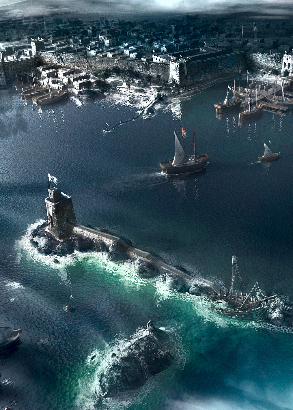 Bay: постер из коллекции Assassin's Creed