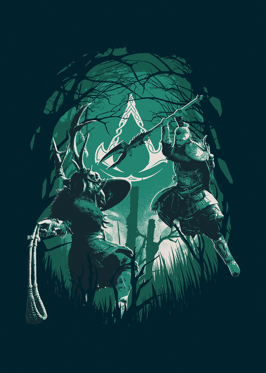 To Valhalla: постер из коллекции Assassin's Creed