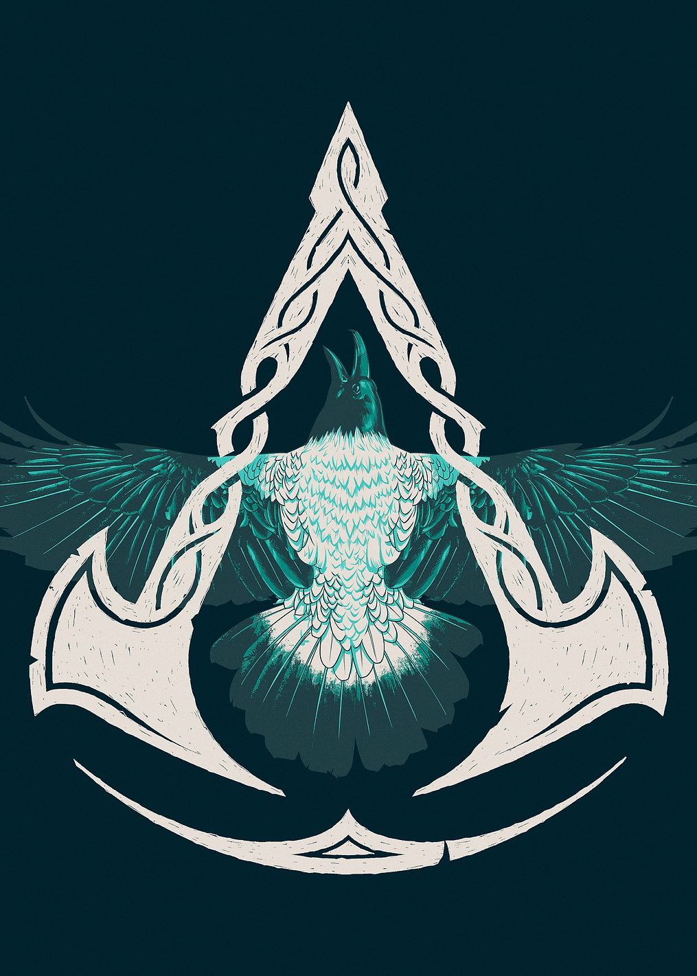 Raven Logo: постер из коллекции Assassin's Creed