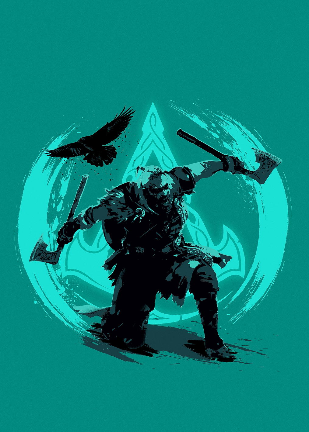 Raven Viking: постер из коллекции Assassin's Creed