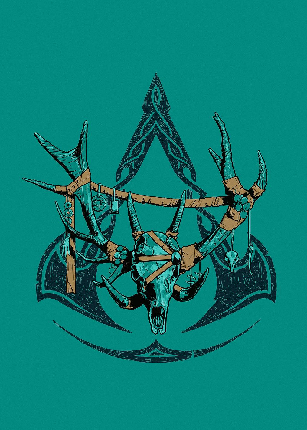 Deer Skull: постер из коллекции Assassin's Creed