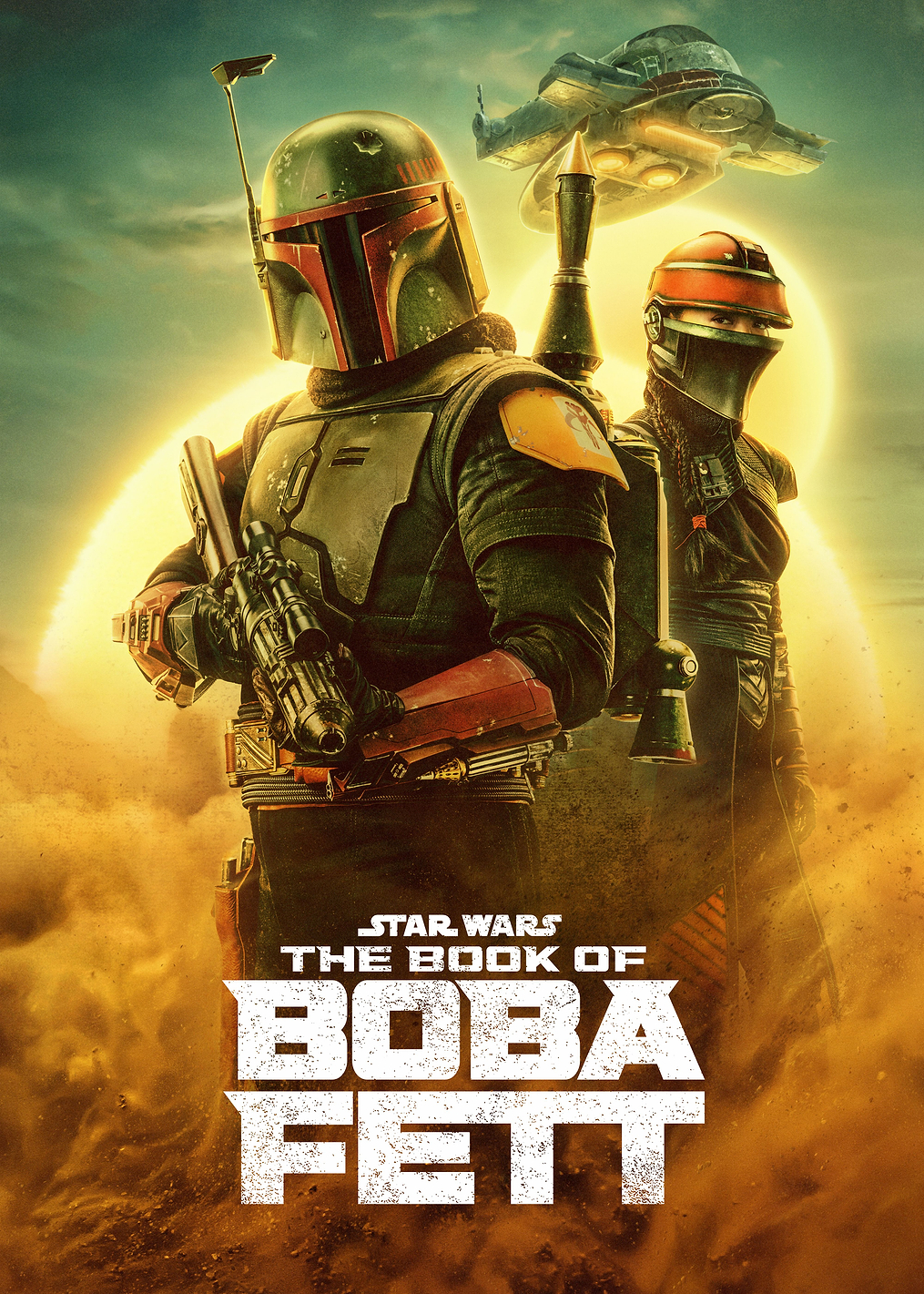 The Book of Boba Fett with logo: постер из коллекции Star Wars
