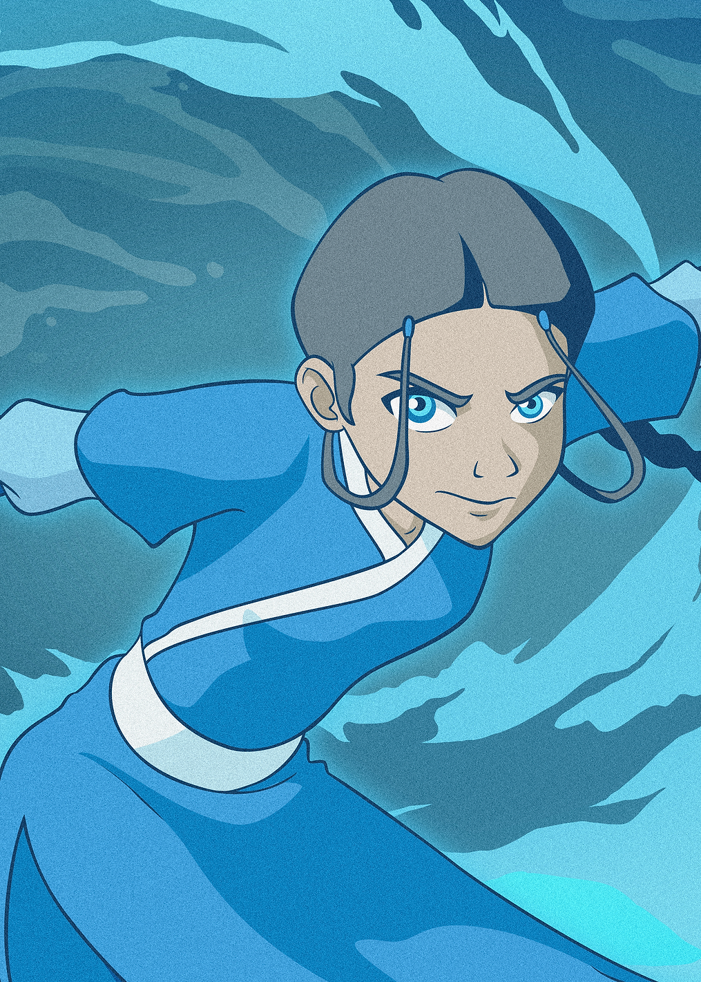 Katara Waterbending Master: постер из коллекции Avatar: The Last Airbender