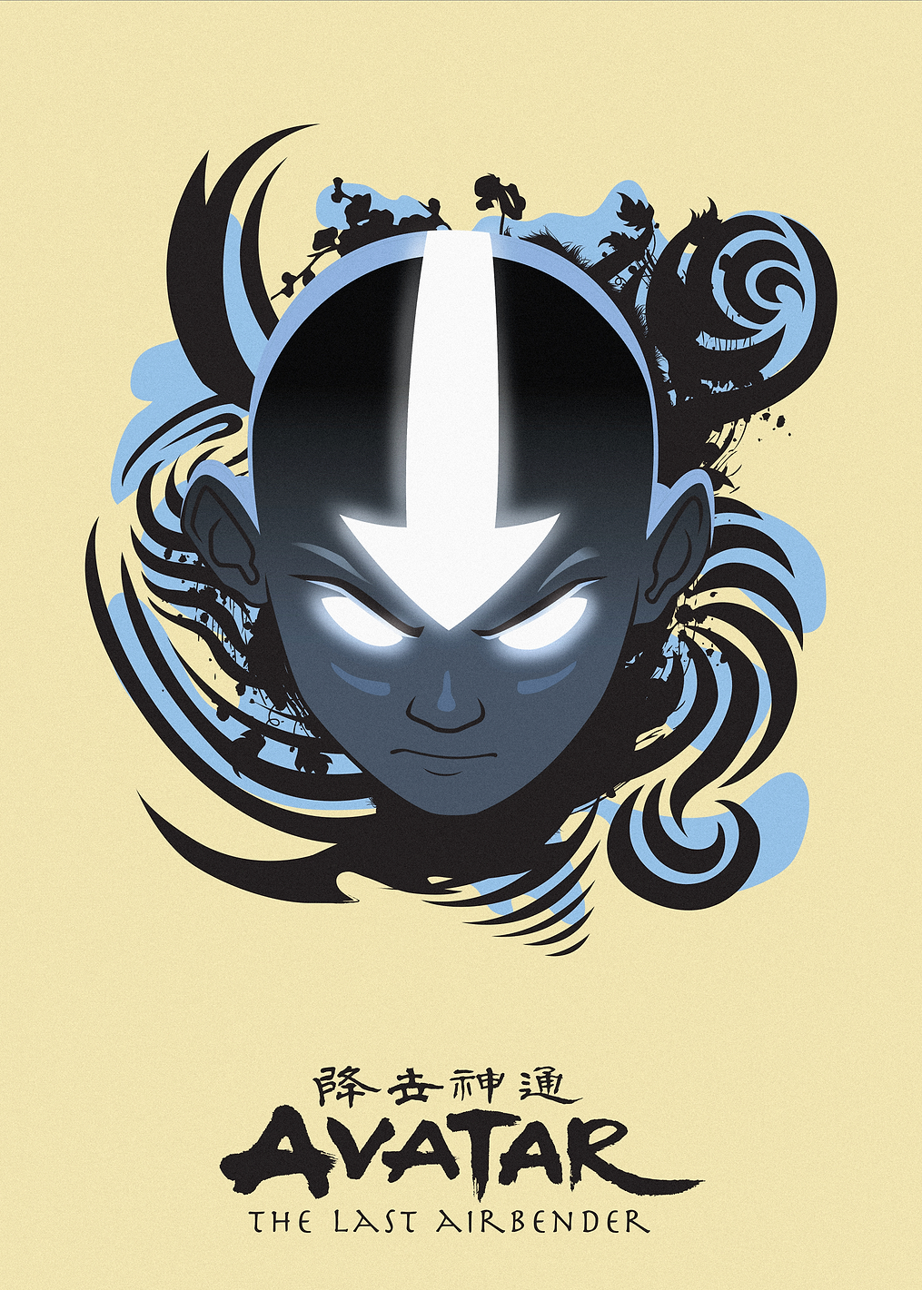 Aang Air Nomad: постер из коллекции Avatar: The Last Airbender