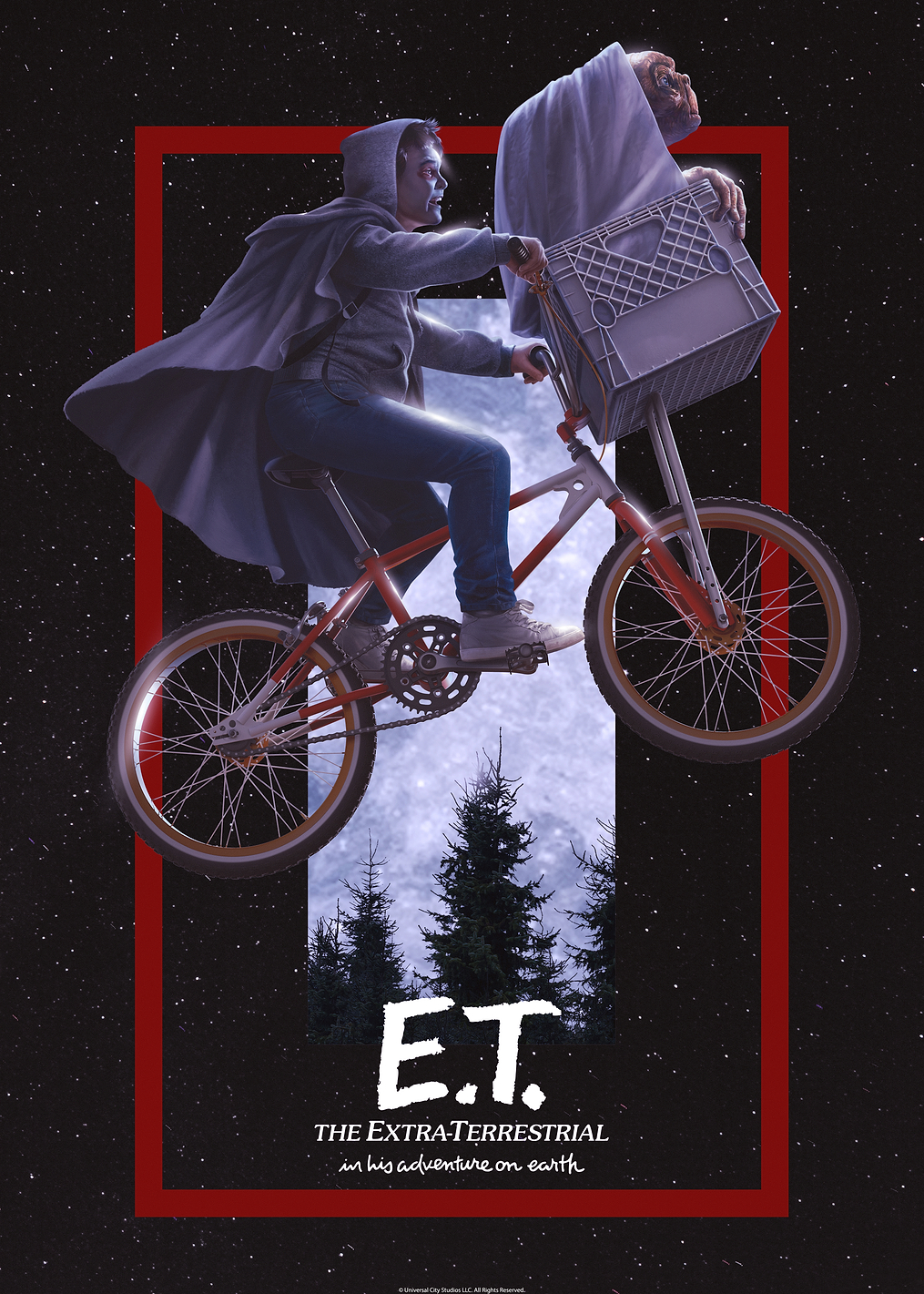 Adventure on Earth: постер из коллекции E.T.