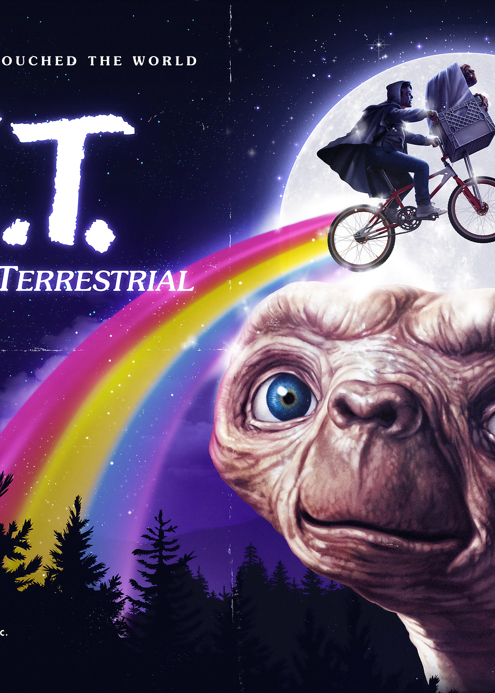 E.T. portrait: постер из коллекции E.T.