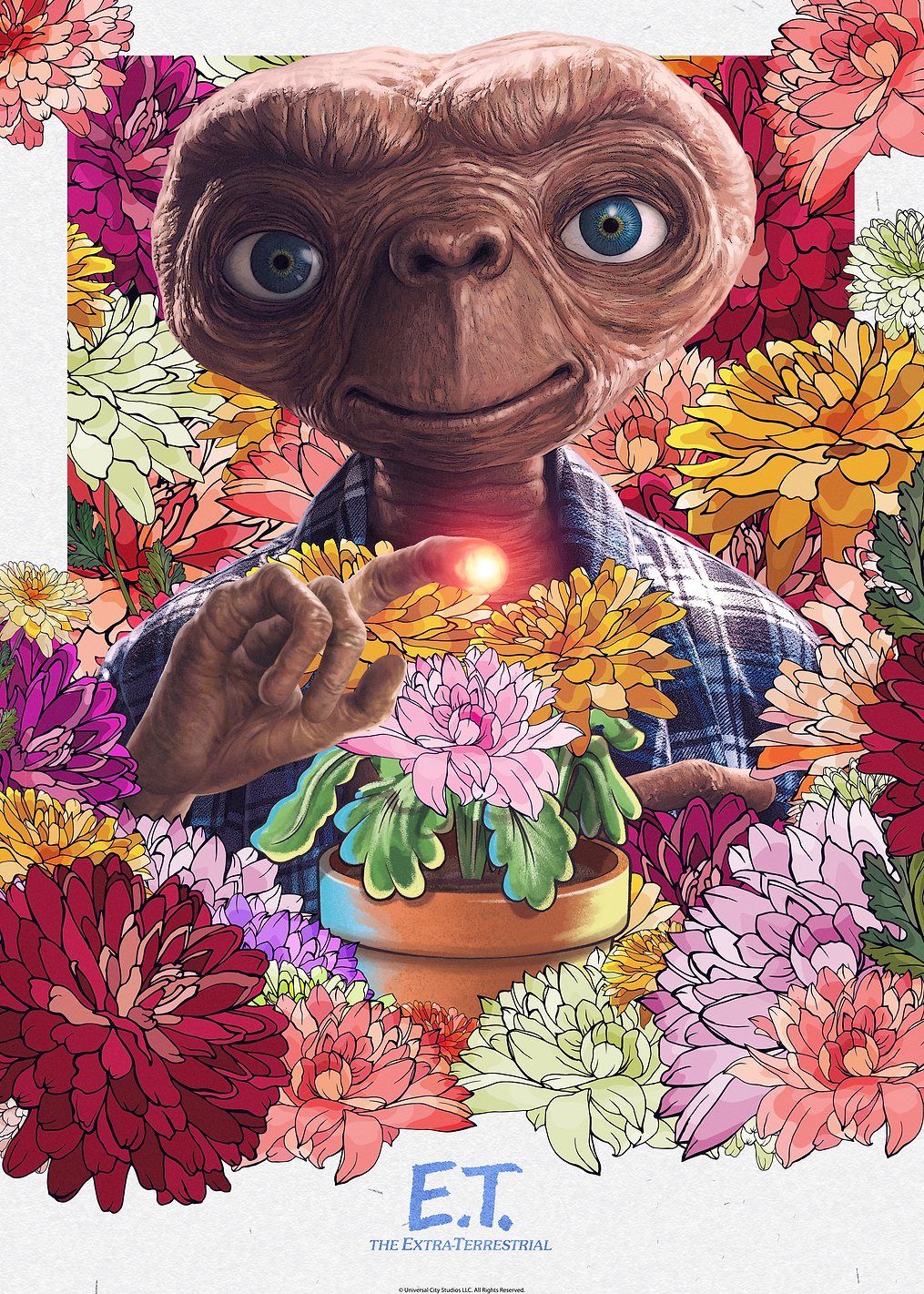 Flower Lover: постер из коллекции E.T.