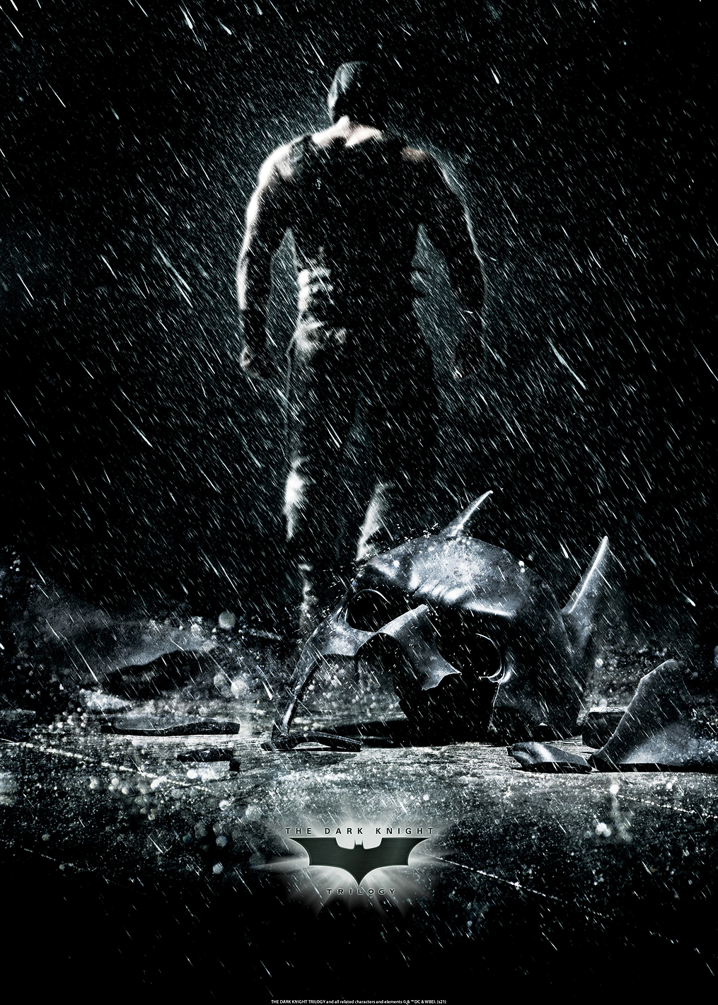 Bane in the rain: постер из коллекции DC Comics