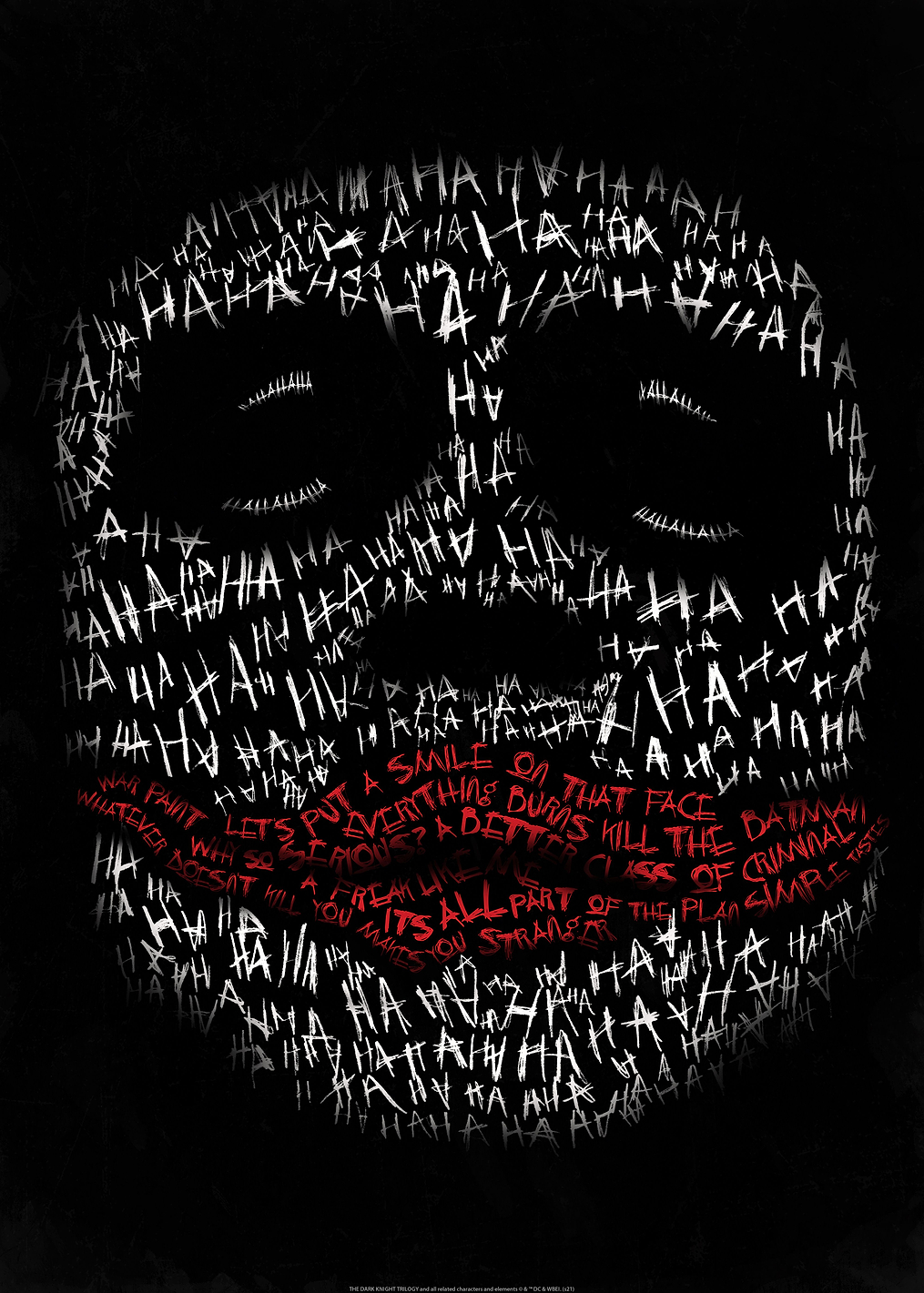 Joker ha ha ha: постер из коллекции DC Comics