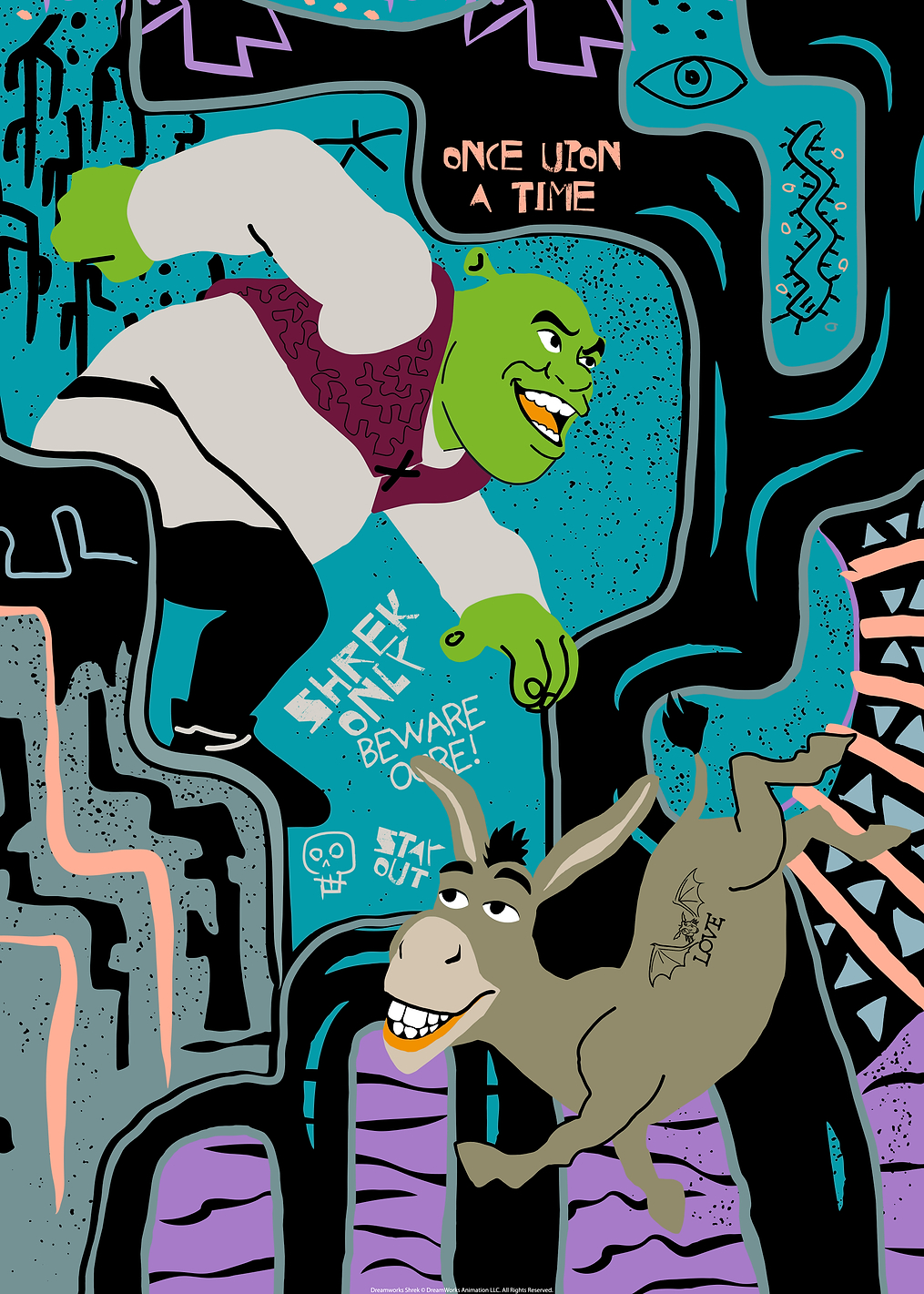 Beware of the Ogre: постер из коллекции Shrek