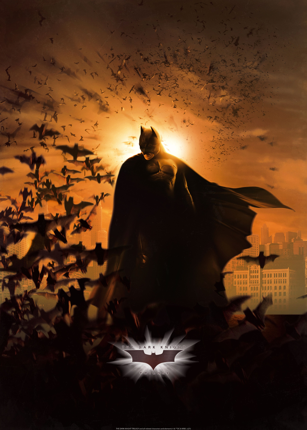 Batman Begins Movie Art 2: постер из коллекции DC Comics