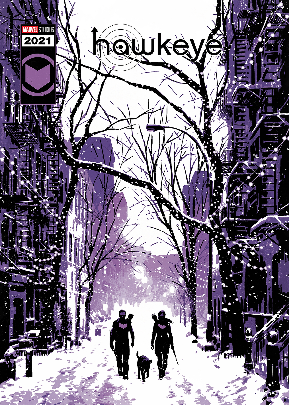 Hawkeye 2021: постер из коллекции Marvel