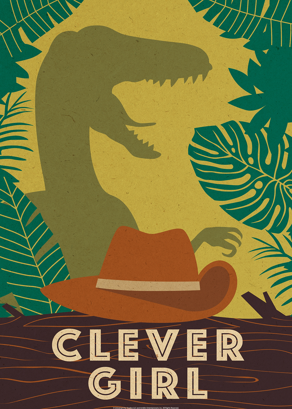 Clever Girl: постер из коллекции Jurassic World