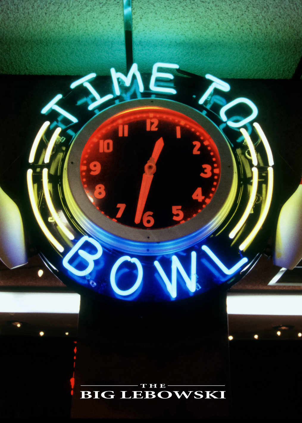 Time To Bowl: постер из коллекции The Big Lebowski