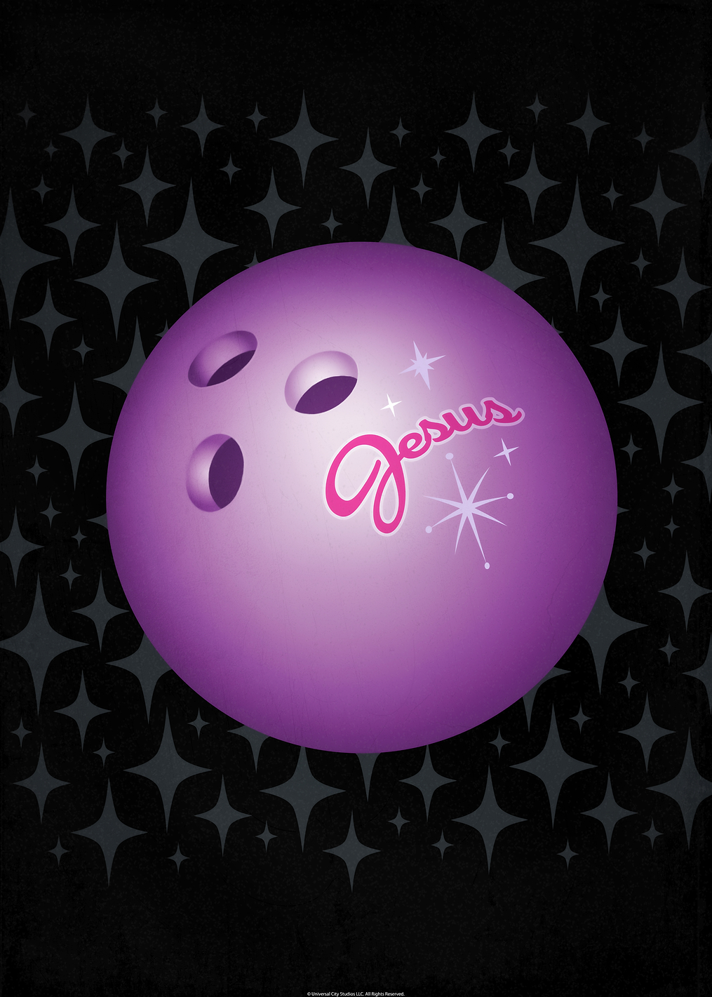 Jesus Bowling Ball: постер из коллекции The Big Lebowski
