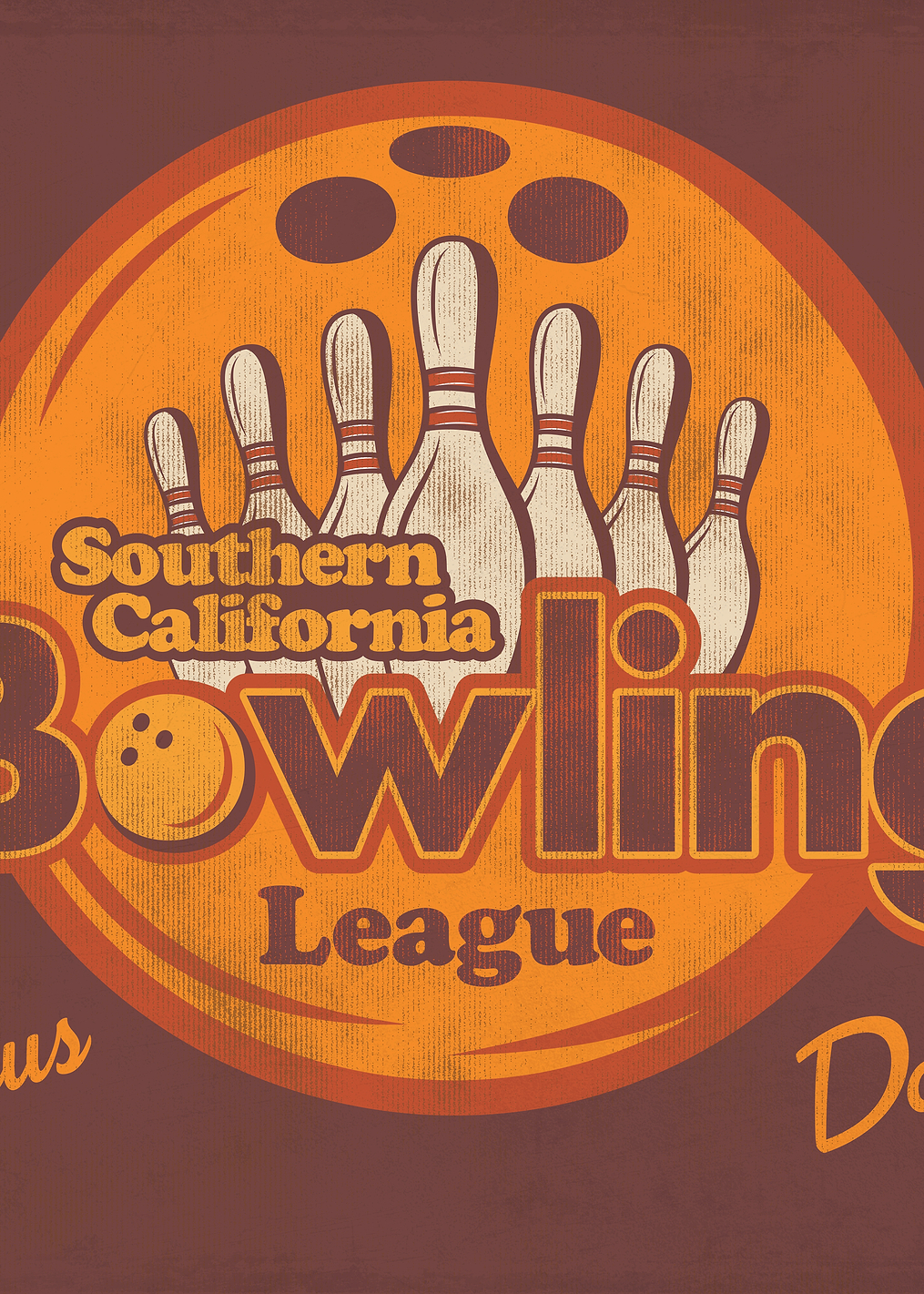 California Bowling Club: постер из коллекции The Big Lebowski