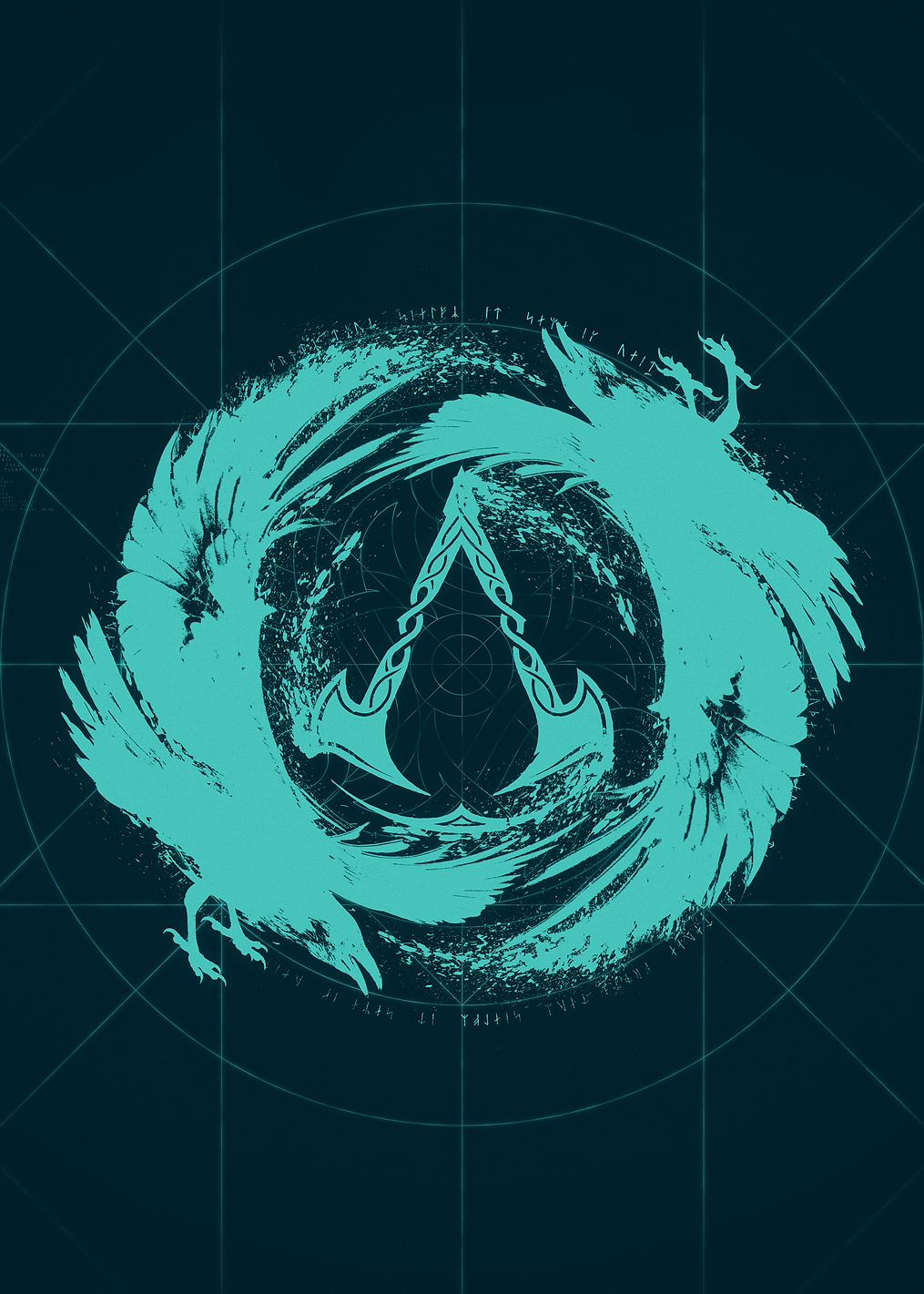 AC Valhalla Symbol: постер из коллекции Assassin's Creed