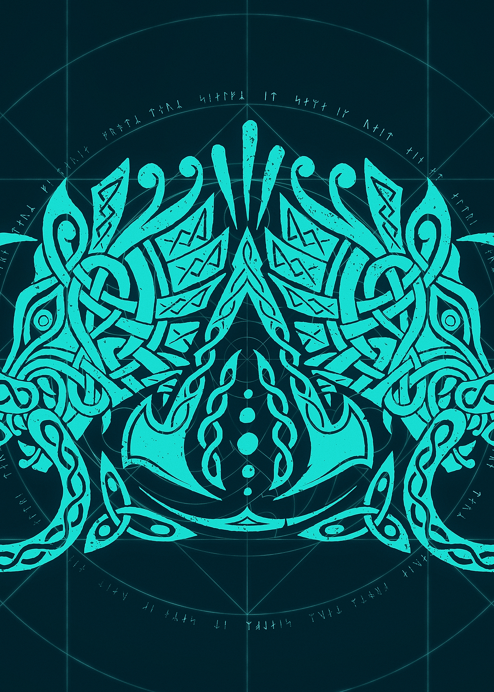 Valhalla Boar Symbol: постер из коллекции Assassin's Creed