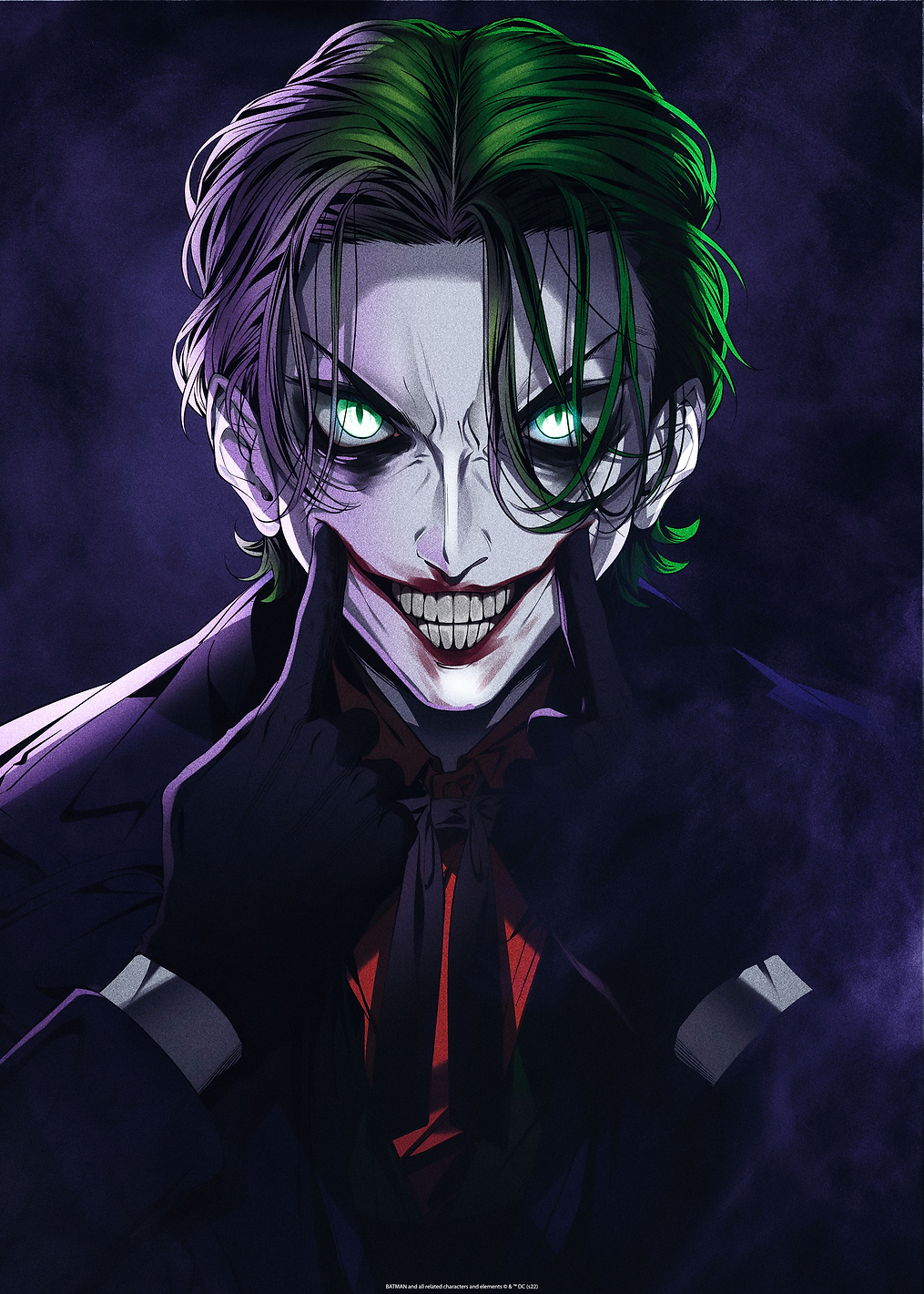 Joker smile: постер из коллекции DC Comics