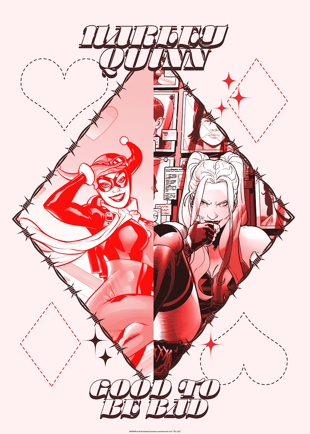 Harley Quinn Card: постер из коллекции DC Comics