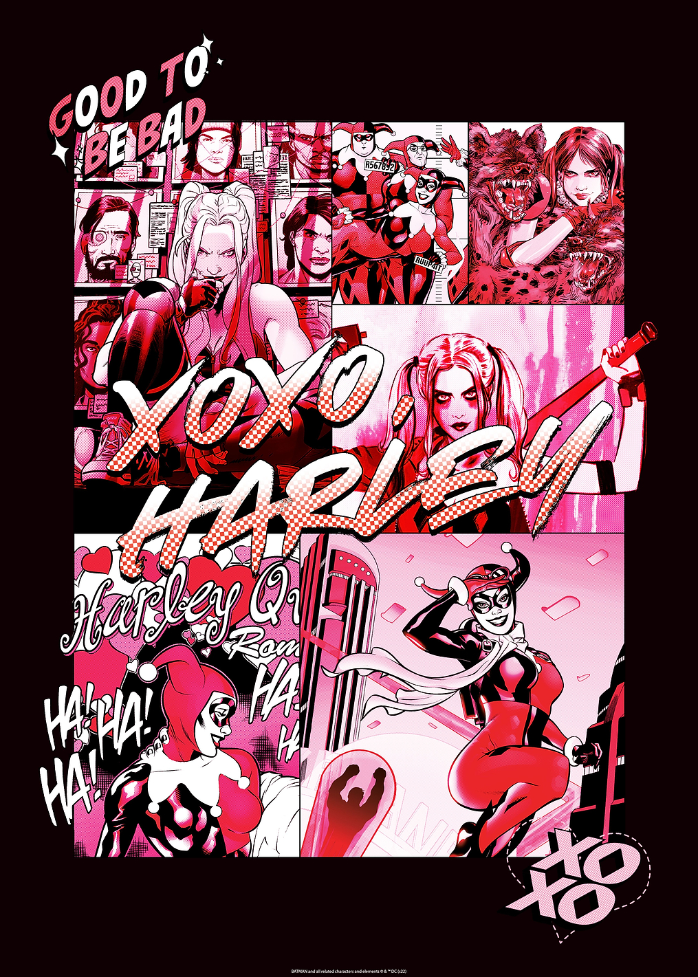 Good to be back. XOXO Harley.: постер из коллекции DC Comics