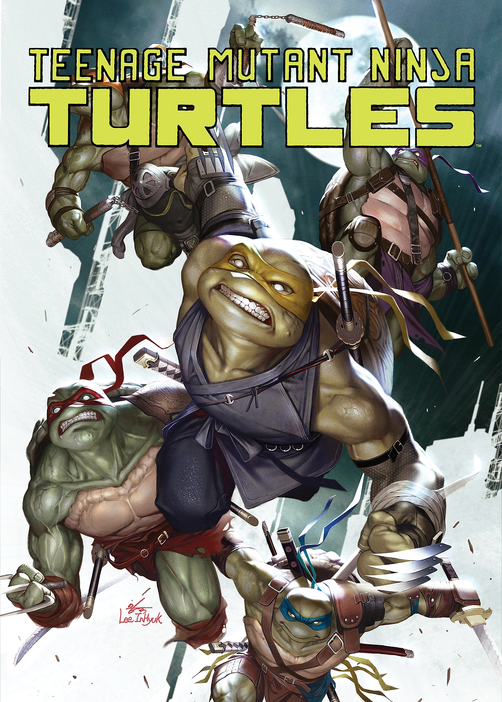 TMNT Combat Cover: постер из коллекции TMNT