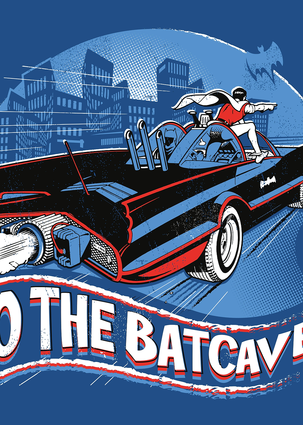 To the Batcave: постер из коллекции DC Comics