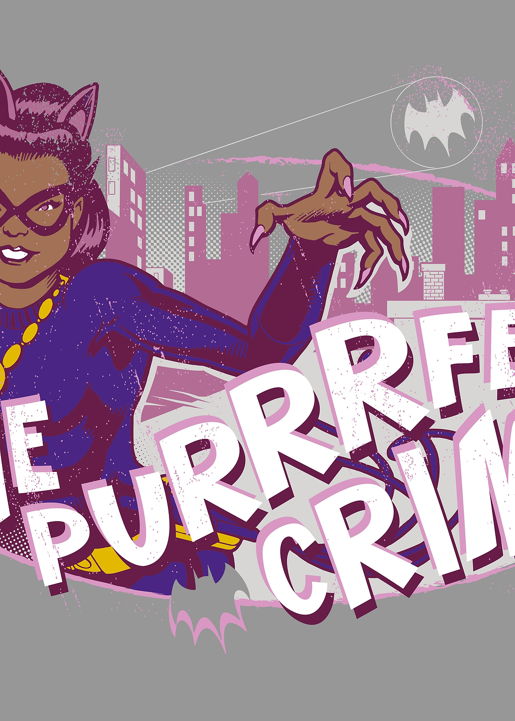 The purrrfect crime: постер из коллекции DC Comics