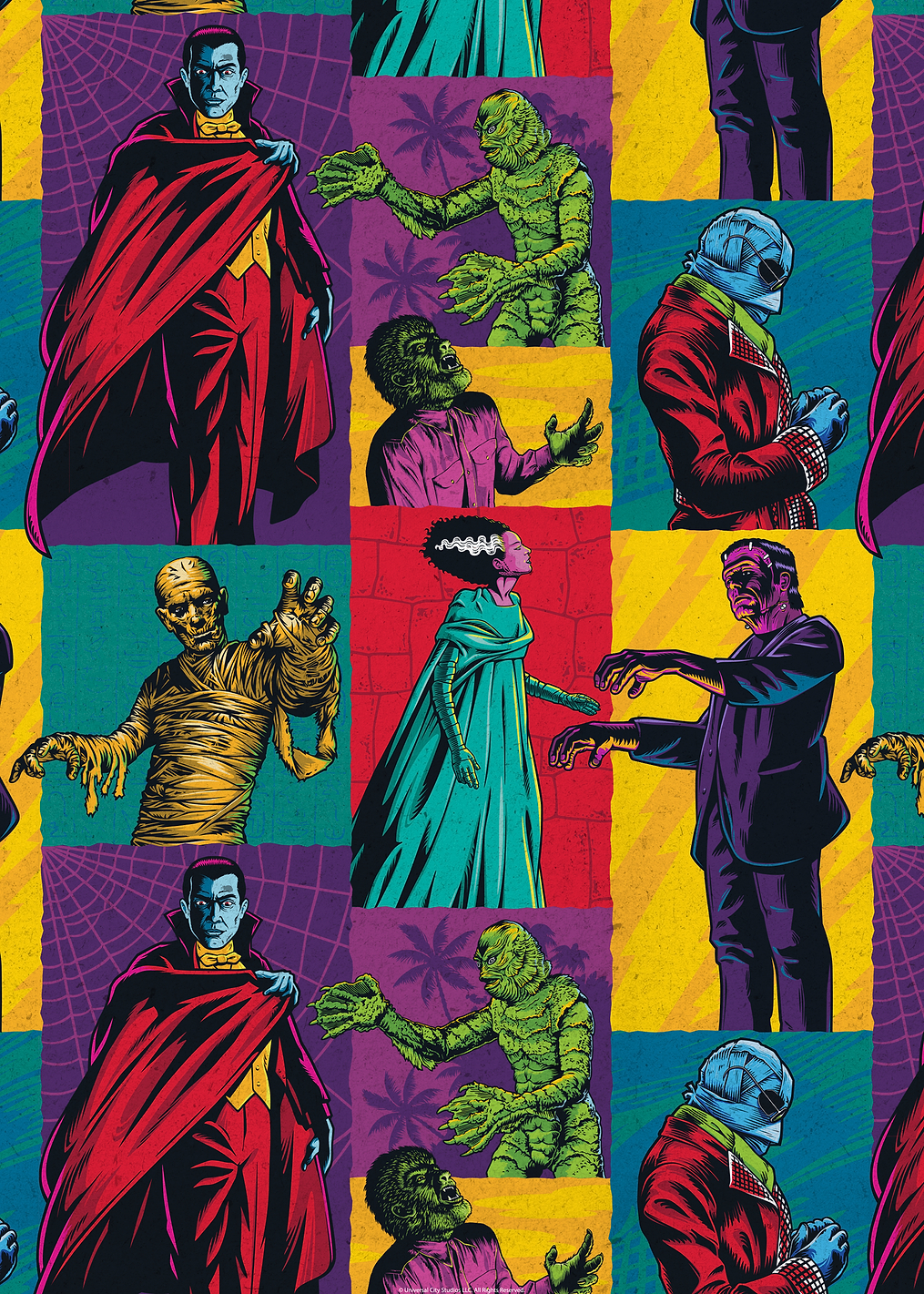 Monsterrorr: постер из коллекции Universal Monsters