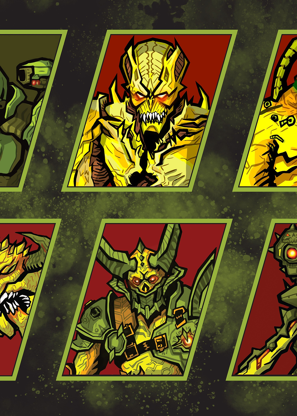 Doom Characters: постер из коллекции Doom