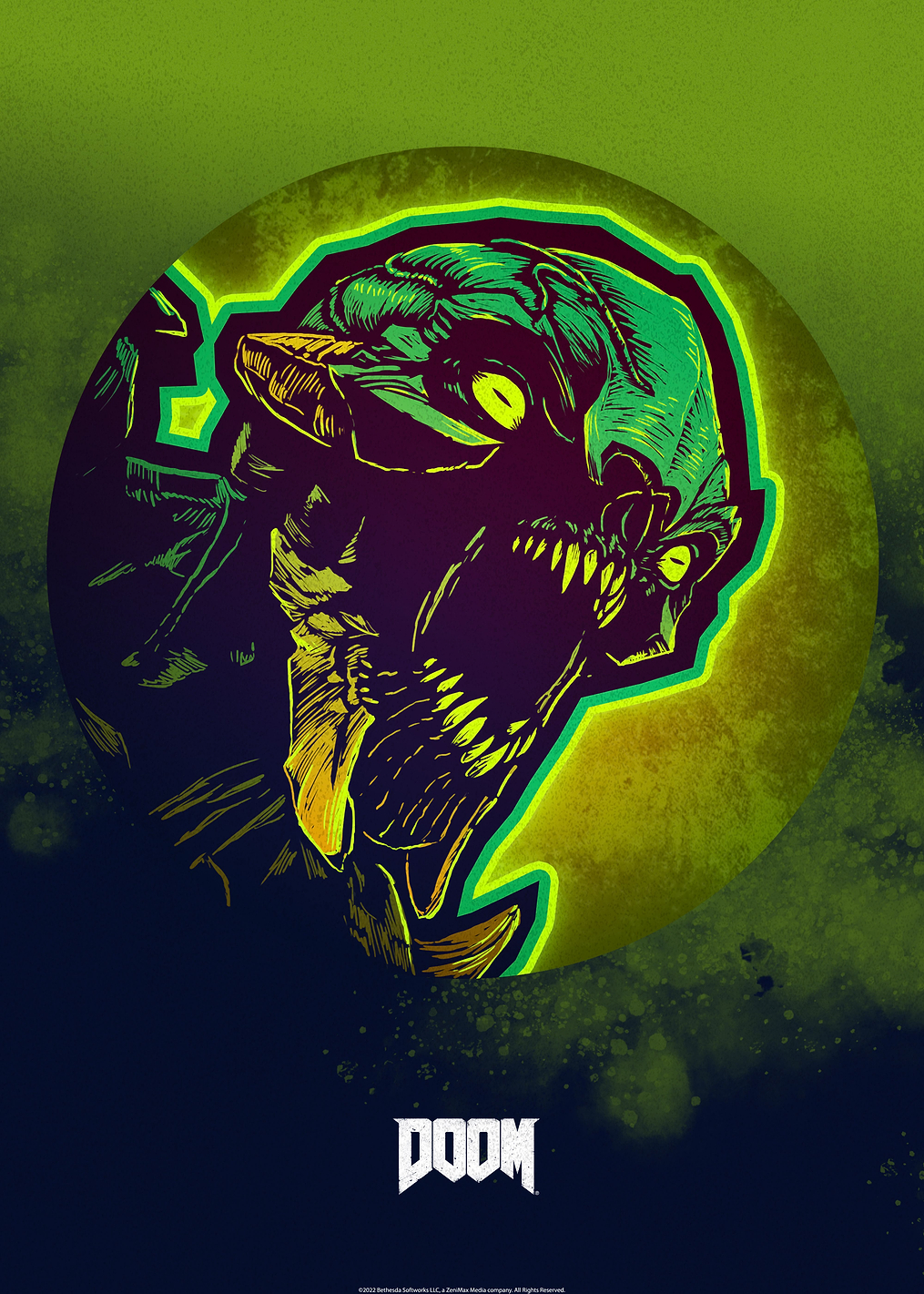Green: постер из коллекции Doom