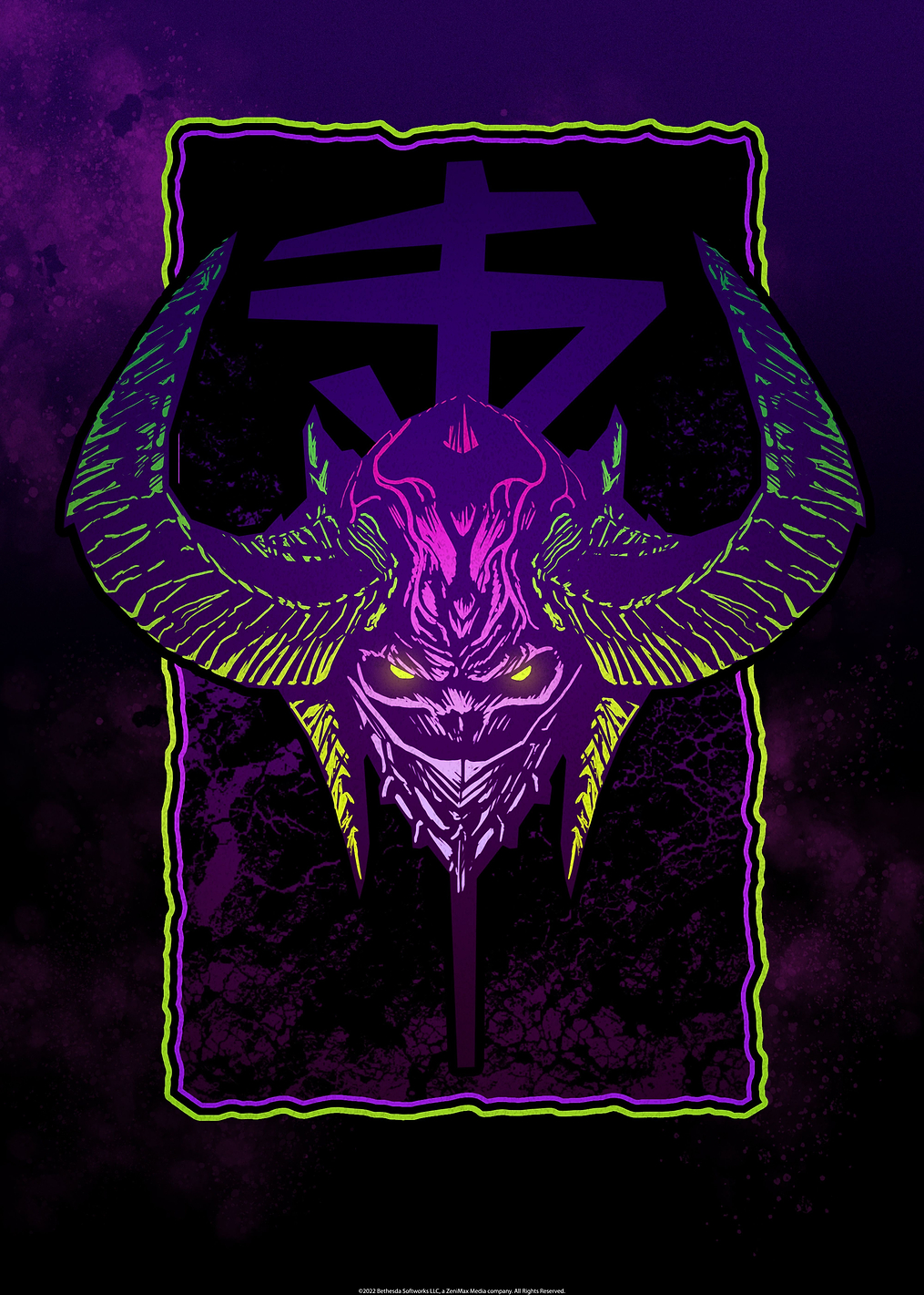 Purple Horns: постер из коллекции Doom