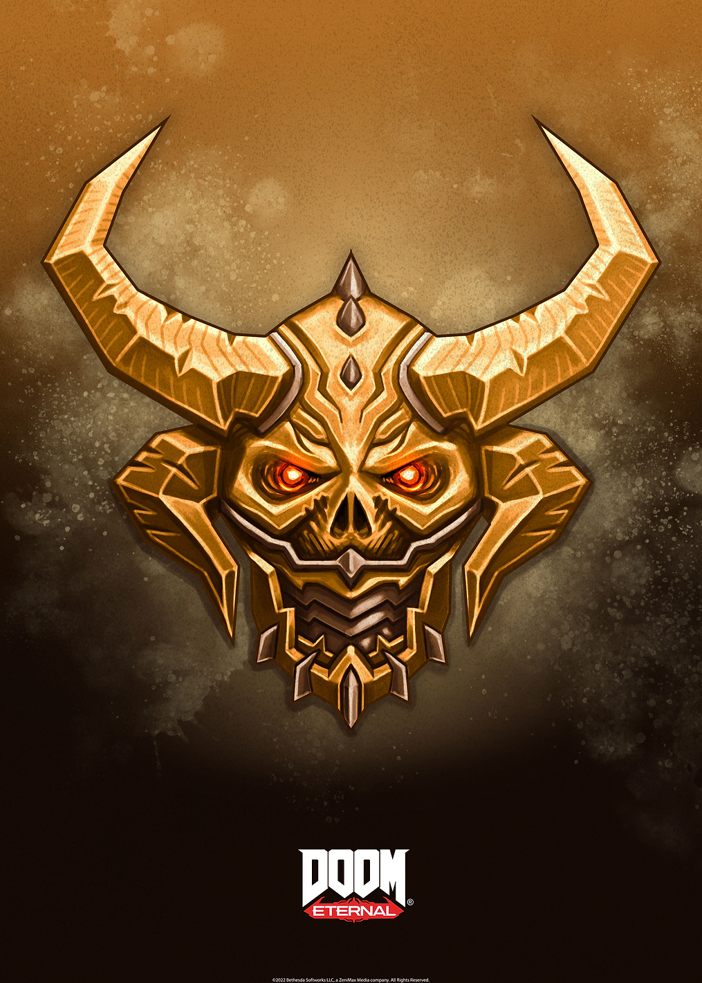 Gold Horns: постер из коллекции Doom