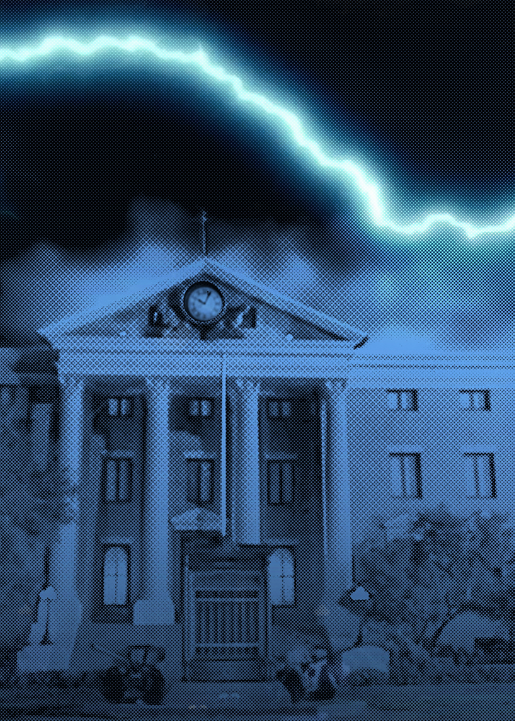 Thunder: постер из коллекции Back To The Future