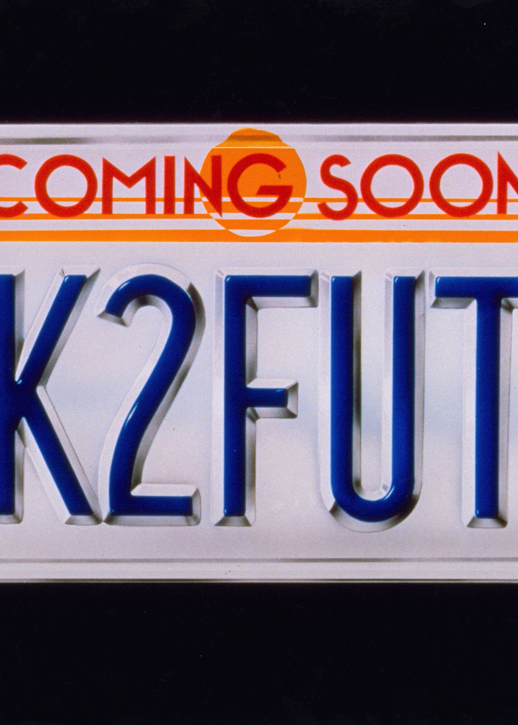 Back To The Future Plate: постер из коллекции Back To The Future