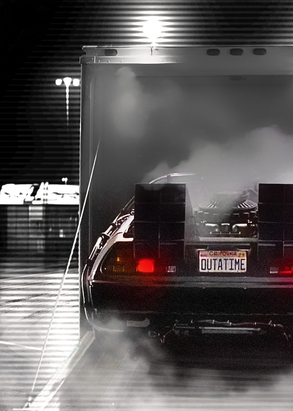 DeLorean DMC-12: постер из коллекции Back To The Future