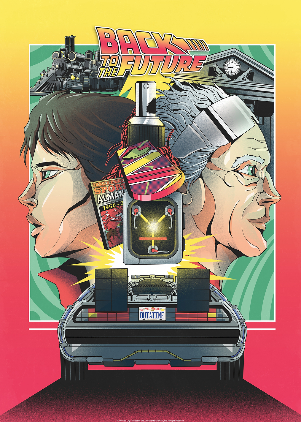 BTTF Trend Art: постер из коллекции Back To The Future