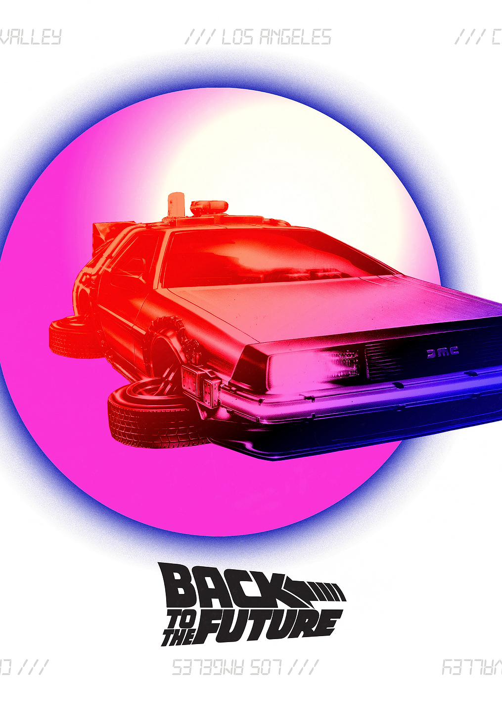 DeLorean: постер из коллекции Back To The Future