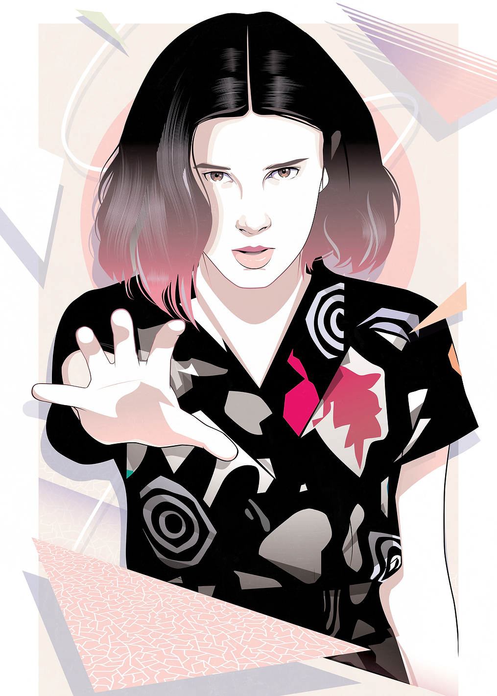 Eleven Portrait: постер из коллекции Stranger Things Series