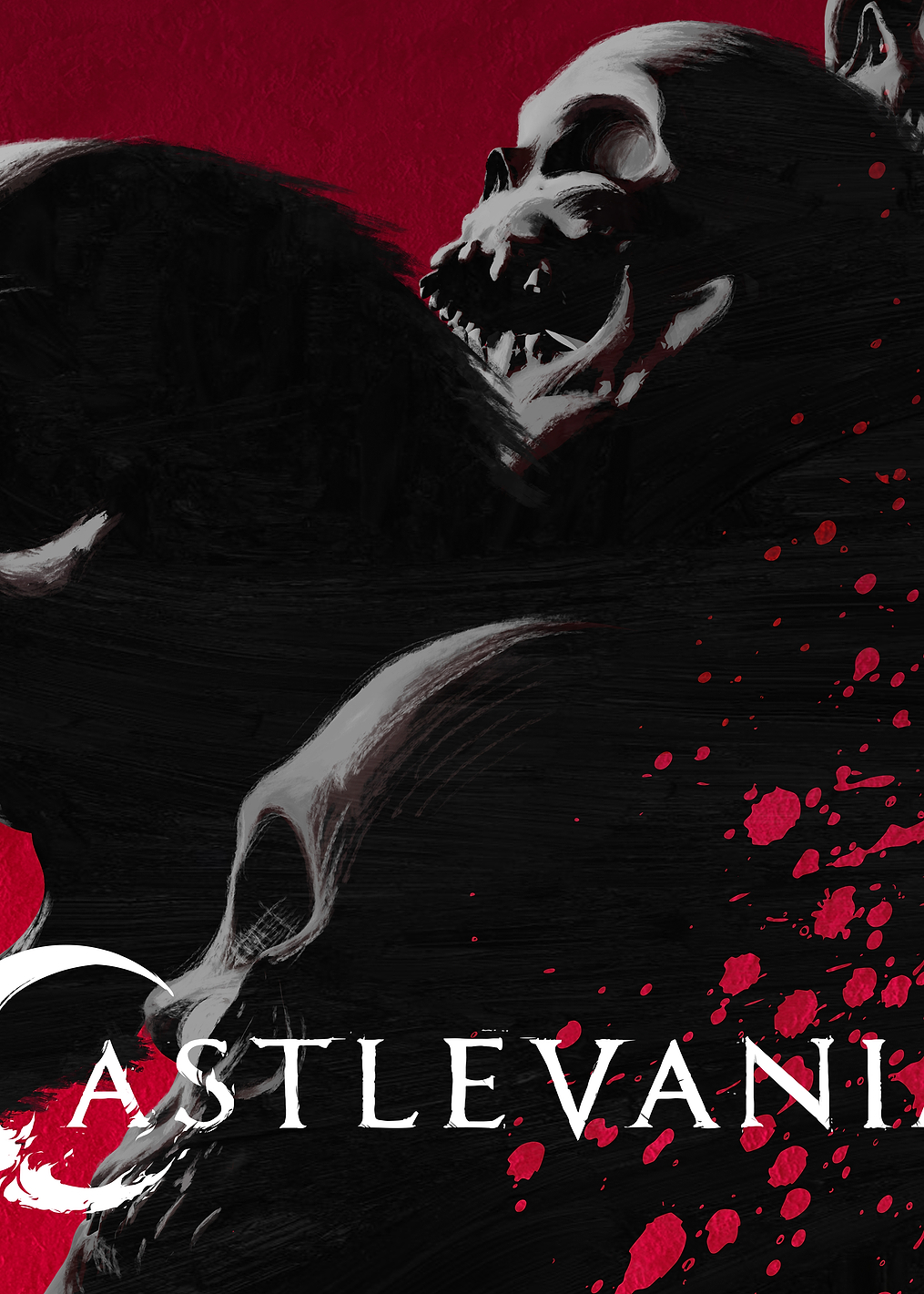 Castlevania Key Art Logo: постер из коллекции Castlevania